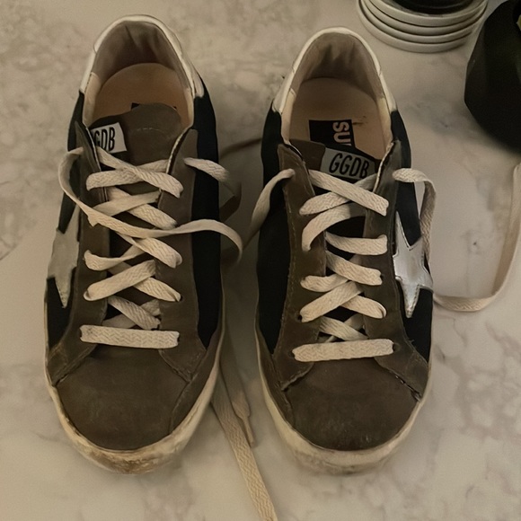 Golden Goose superstar canvas low top sneakers size 37 - Picture 2 of 8